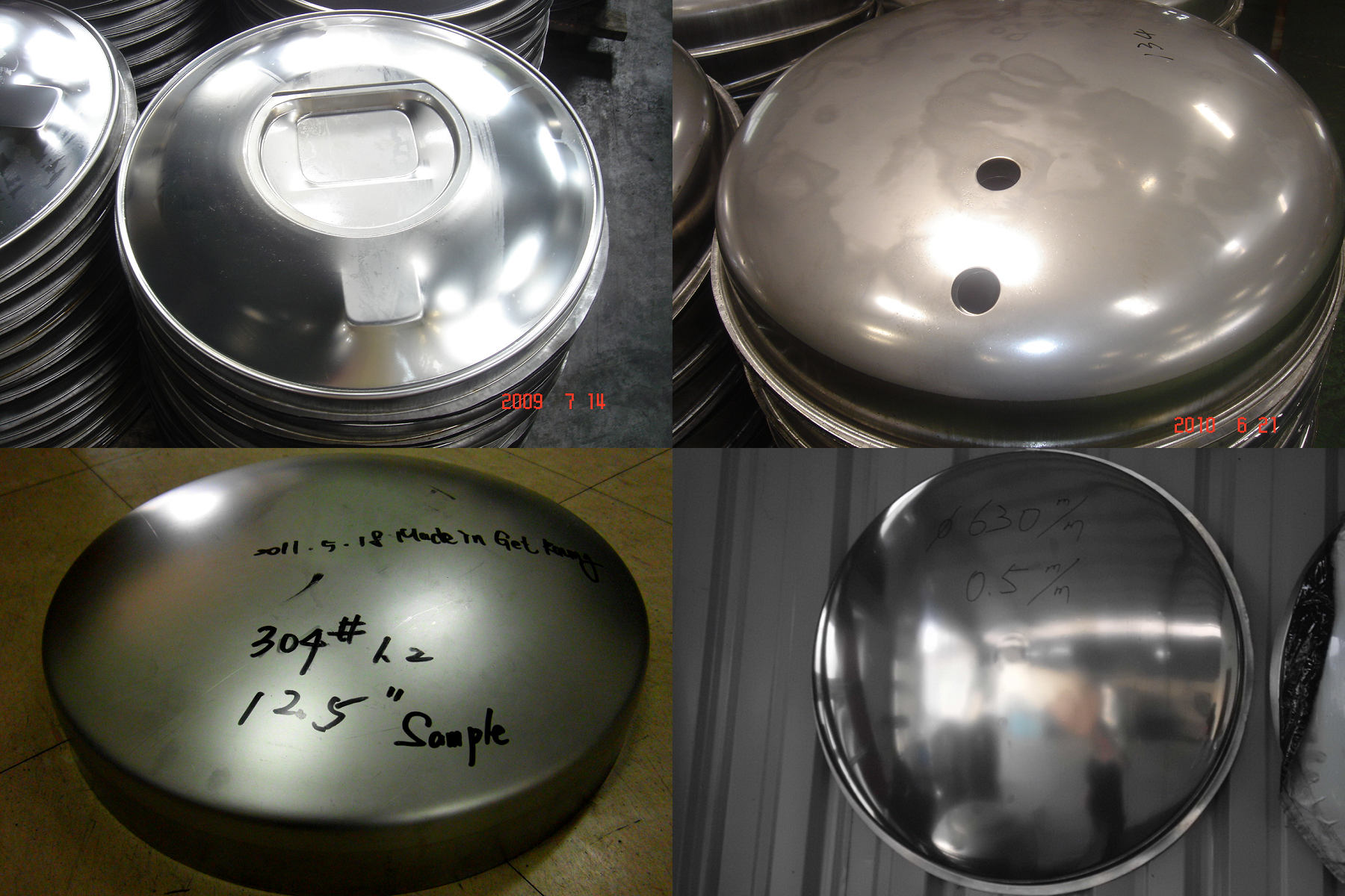 Stainless Steel Tank Head And Solar Water Tank Head  & Cover